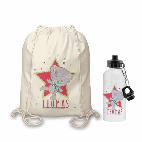 Personalised Tiny Tatty Teddy Little Circus Bag & Bottle Set £24.99